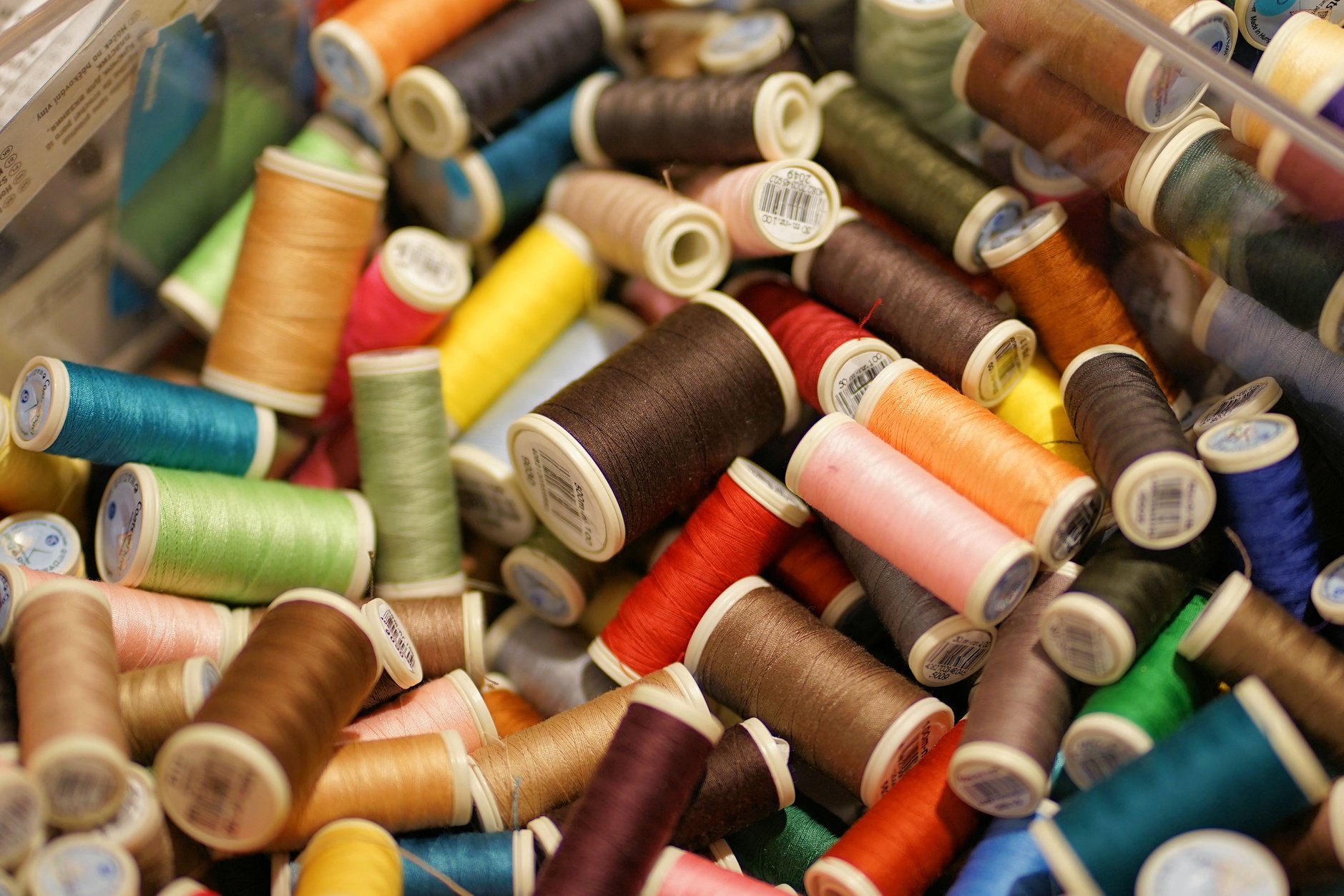 Variety of Colorful Threads